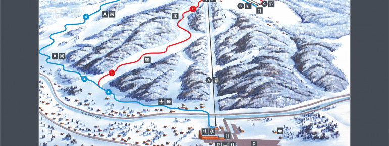 Pistenplan Palenica