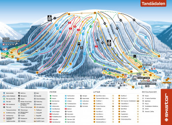 Pistenplan Tandalen