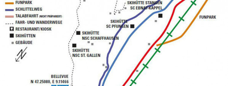 Pistenplan Tanzboden