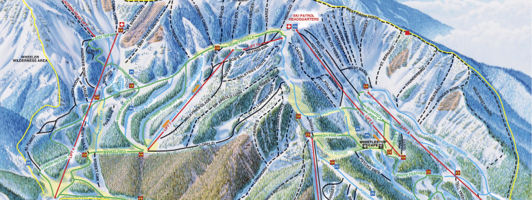 Pistenplan Taos Ski Valley