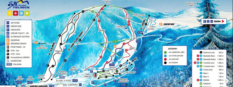 Pistenplan Telnice