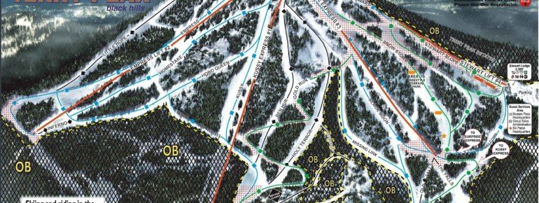 Pistenplan Terry Peak Ski Area