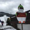 Der Eingang zum Skigebiet in Mitterland.