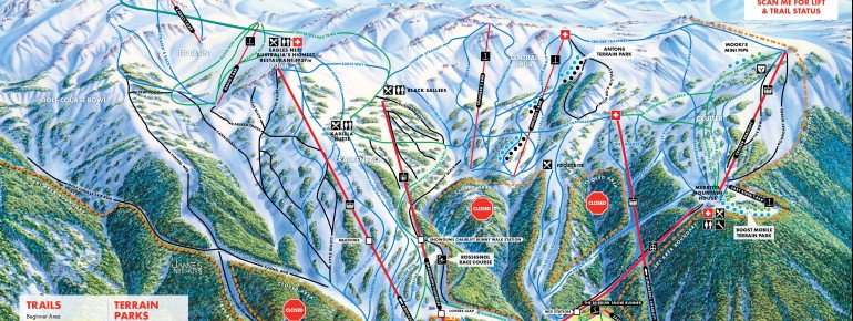 Pistenplan Thredbo