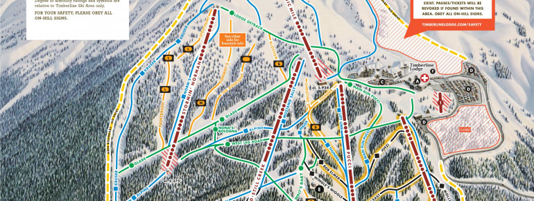 Pistenplan Timberline