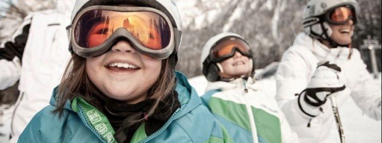Vorfreude auf den Skitage mit der ganzen Familie.