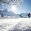 Ob im klassischen oder im Skating Stil - Langläufern steht ein umfassendes Loipennetz zur Verfügung.