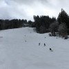 Breit und übersichtlich ist die Abfahrt am Haupthang in Tirolina.