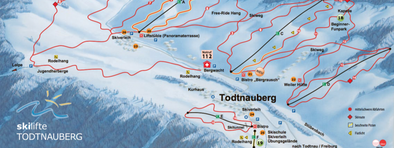 Pistenplan Todtnauberg