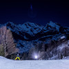 Chäserrugg bietet bei Tag und Nacht einen traumhaften Blick auf das Churfirstengebirge.