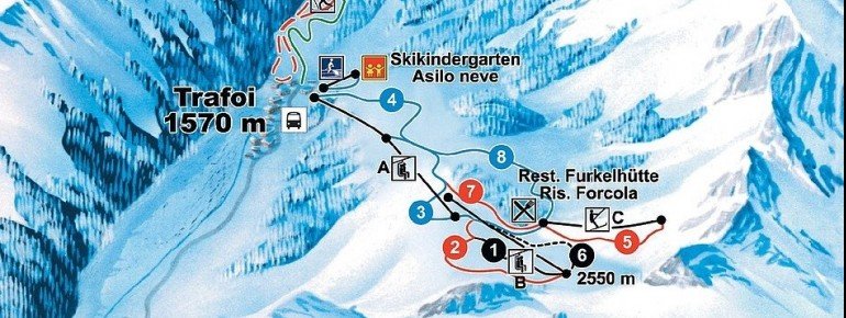 Pistenplan Trafoi