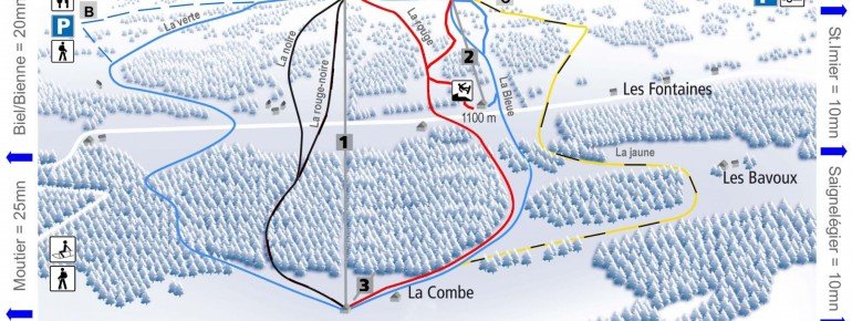 Pistenplan Tramelan