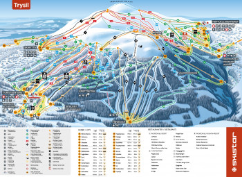 Pistenplan Trysil