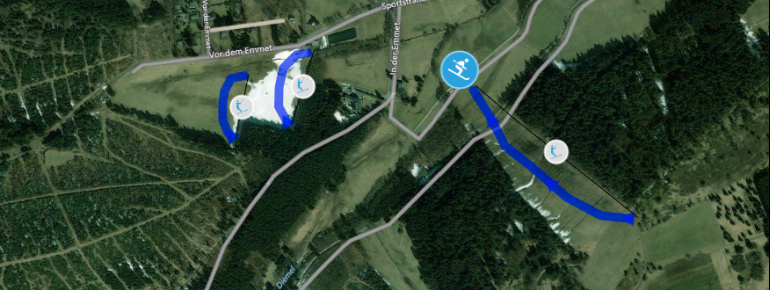 Pistenplan Usseln