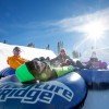 Snow Tubing im Adventure Ridge Park.