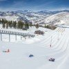 Snow Tubing im Adventure Ridge Park.