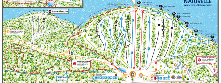 Pistenplan Val-d'Irène
