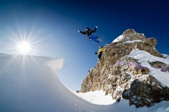 In Val d’Isere gibt es auch zahlreiche Freeride-Möglichkeiten.