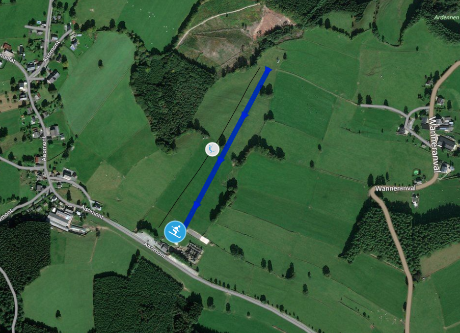 Pistenplan Val de Wanne