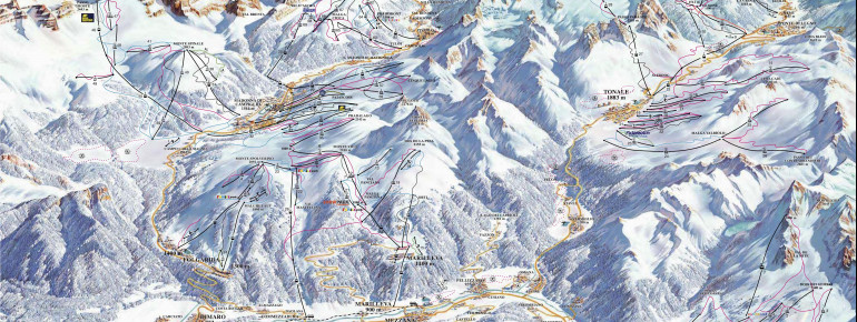 Pistenplan Val di Sole