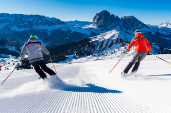 Traumhafte Ausblicke hast du auf der Sellaronda.