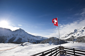 Das Skigebiet liegt im Val Müstair.