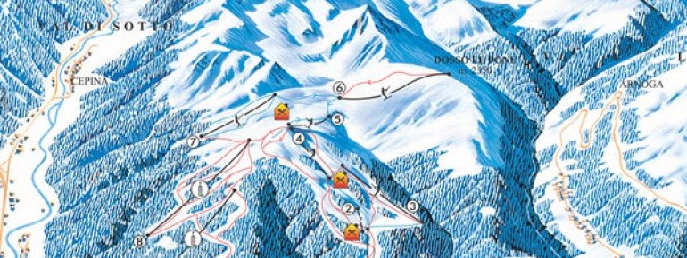 Pistenplan Valdidentro