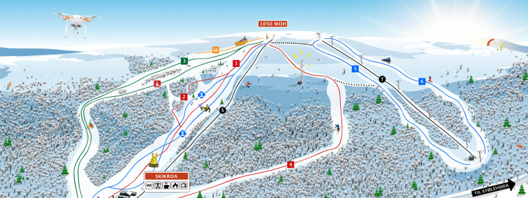 Pistenplan Vaset