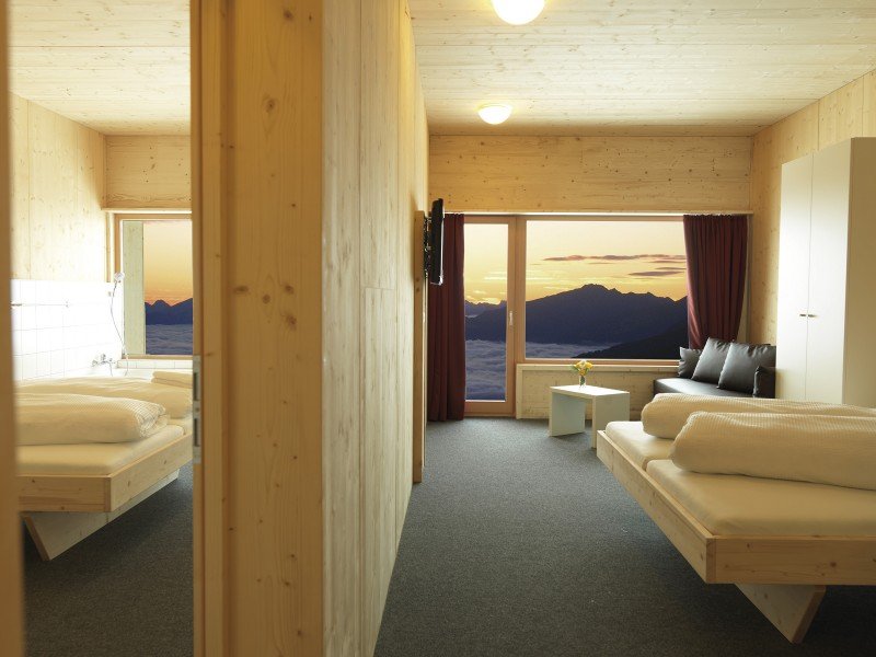 Übernachtung auf der Venet Gipfelhütte