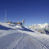 Bergstation mit Gipfelhöhe am Venet