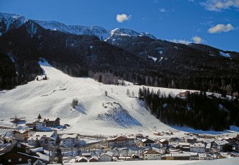 Das Skigebiet ist klein und überschaubar. Perfekt für Familien.