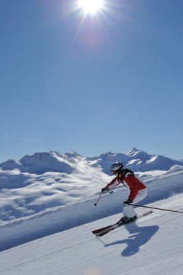 Mit 22 Pistenkilometern gehört das Skigebiet Vogel im Triglav Nationalpark zu den kleineren Skigebieten in den Alpen.