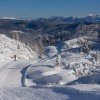 Im Triglav Nationalpark gelegen, lassen sich zwischen und während der Abfahrten die Ausblicke auf die Julischen Alpen genießen.