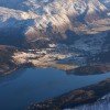 Die Talabfahrt Žagarjev Graben führt bis hinunter zum Bohinj-See.