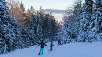 Bestpräparierte Naturschneepisten sorgen für bestes Skivergnügen.