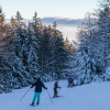 Bestpräparierte Naturschneepisten sorgen für bestes Skivergnügen.