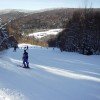 Blick auf die Piste von Waldmünchen