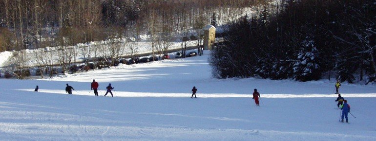 Das Skigebiet Waldmünchen liegt im Bayerischen Wald