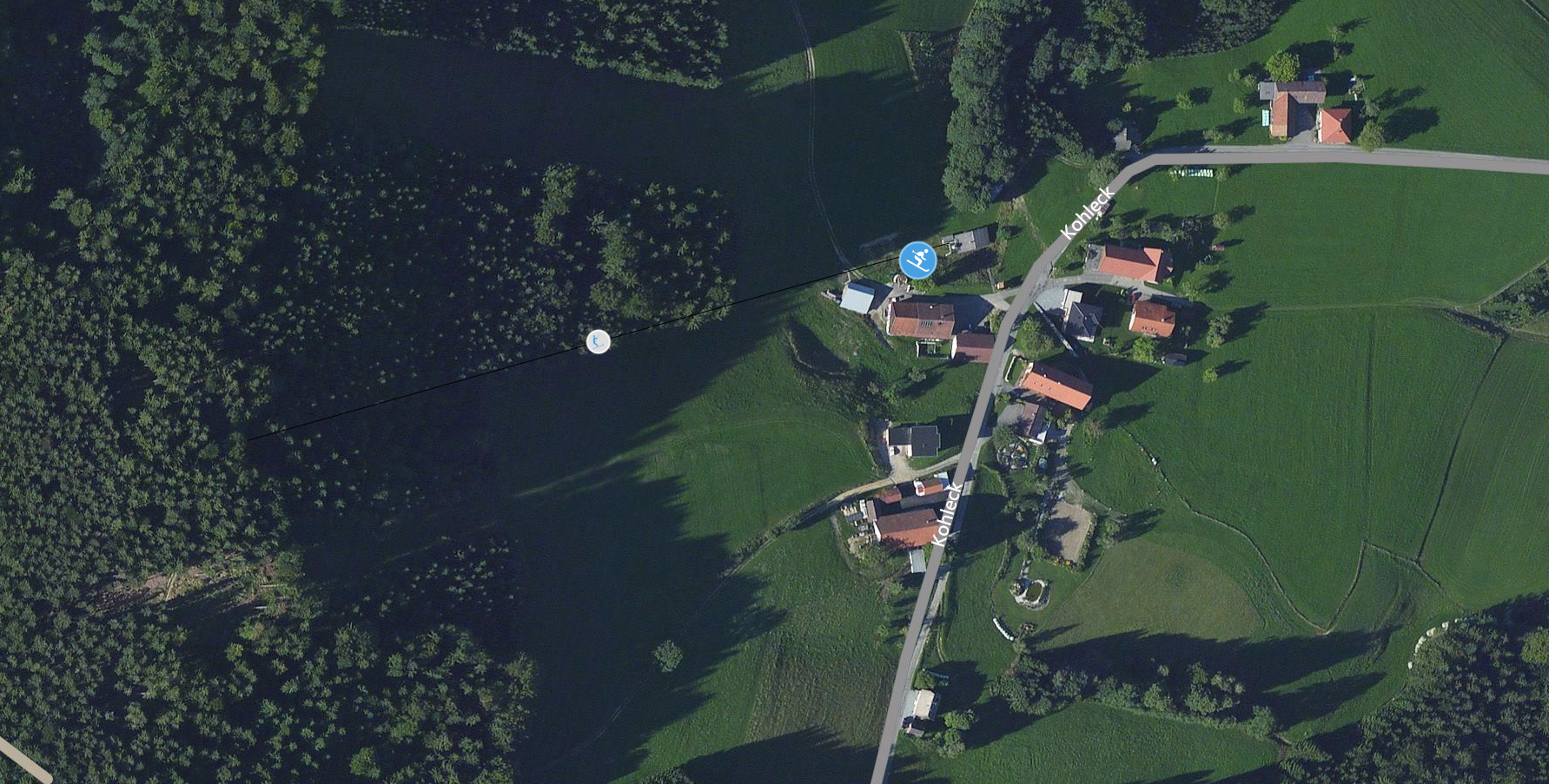 Lageplan Lift Waldzell Kohleck