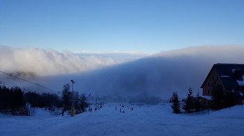 Das Lauscheareal gehört zu den fünf größten Skigebieten in Sachsen