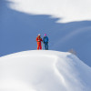 In einem der schneesichersten Skigebiete in den Alpen kommen Freerider voll auf ihr Kosten.
