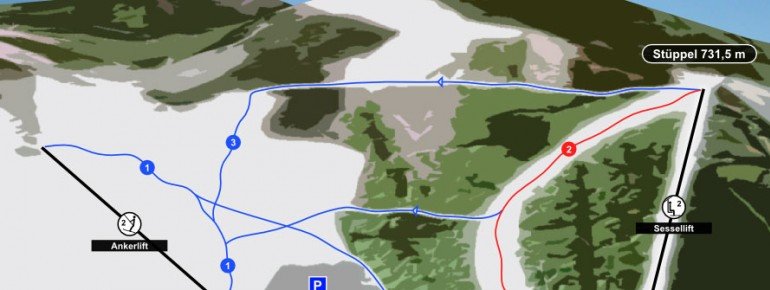 Pistenplan FORT FUN Winterwelt