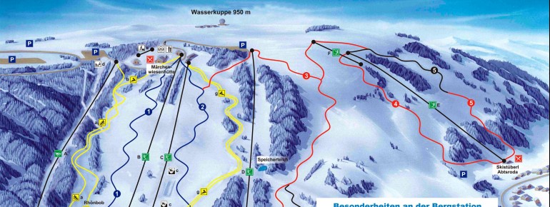 Pistenplan Wasserkuppe