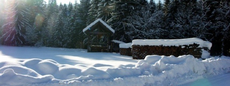 Das Skigebiet Weissbriach befindet sich in der Region Nassfeld-Pressegger.