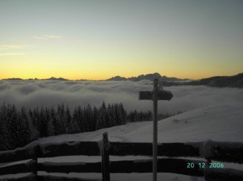 Das Gitschtal liegt 820 Meter über dem Meeresspiegel.