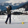 Wie wäre es mit einer Partie Eisgolf nach dem Skifahren?