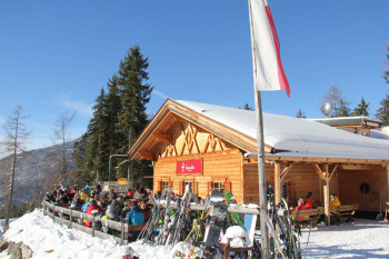 Einkehrschwung in der Gamsalm