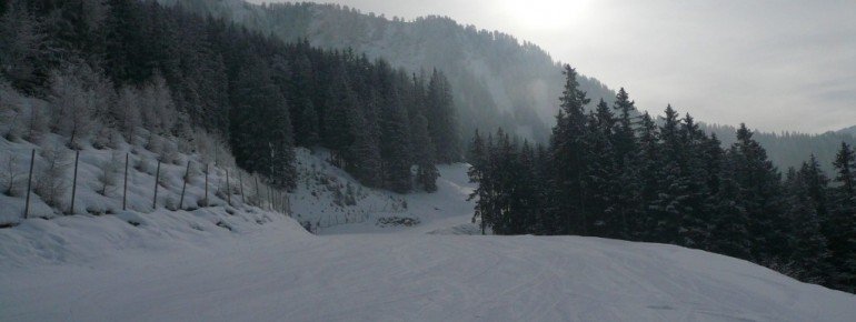 Abfahrt vom Wetterstein zum Gamskar