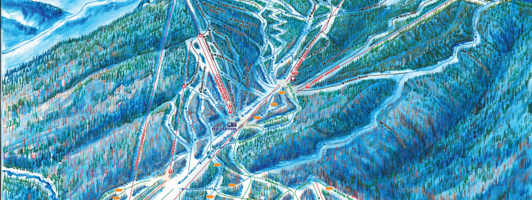 Pistenplan Whiteface Mountain