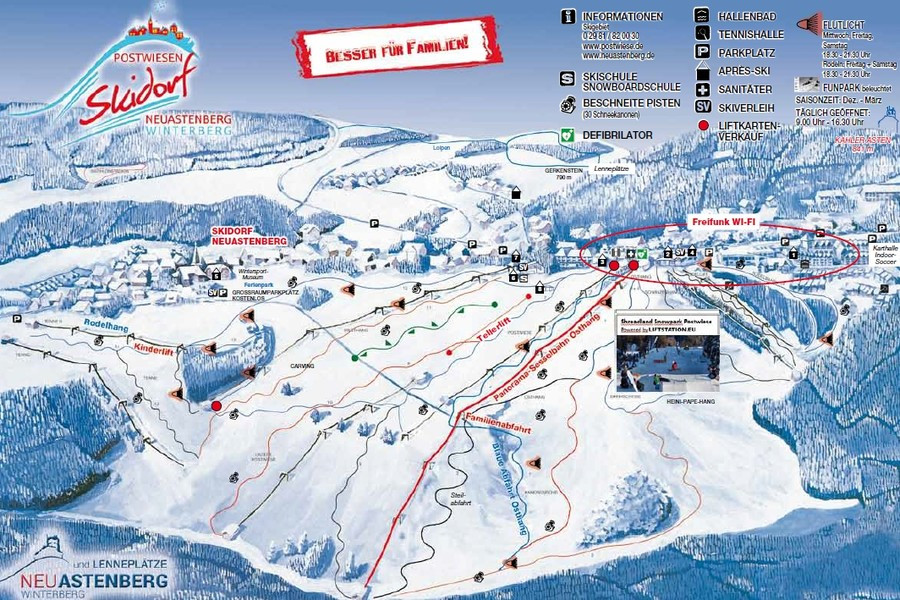 Pistenplan Neuastendorf Postwiese